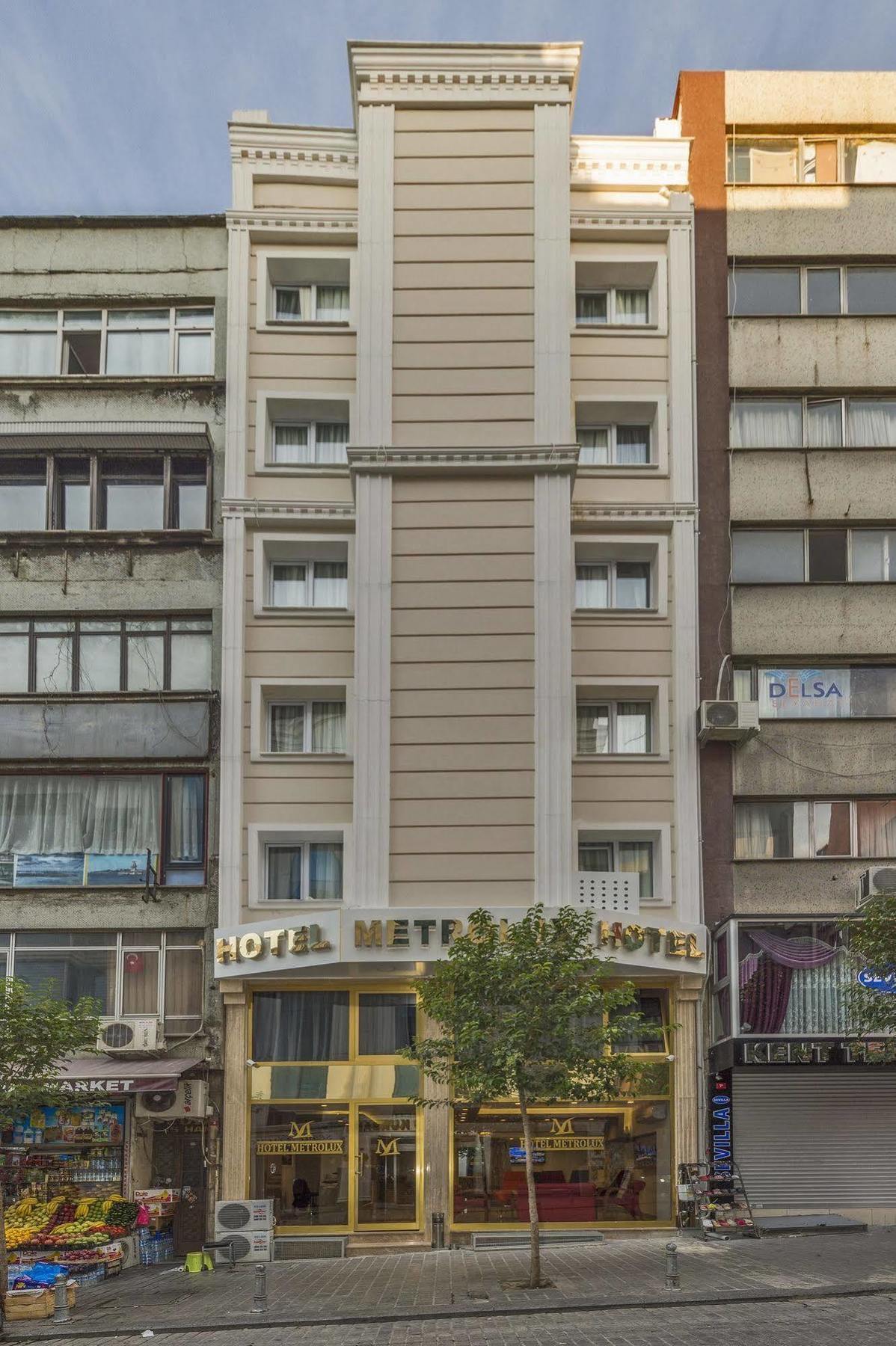Metrolux Hotel Istanbul Exterior foto
